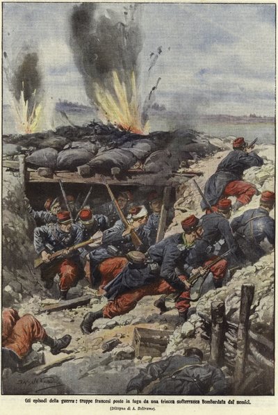 Válečné události od Achille Beltrame