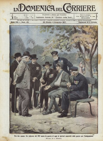 Mezi dvěma eposy od Achille Beltrame