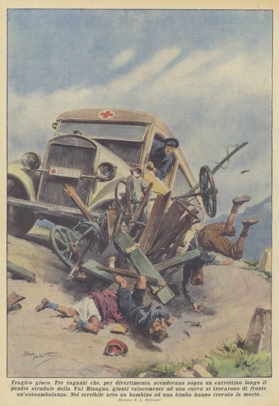 Tragická hra od Achille Beltrame