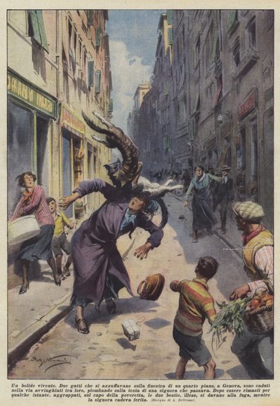 Živá ohnivá koule od Achille Beltrame