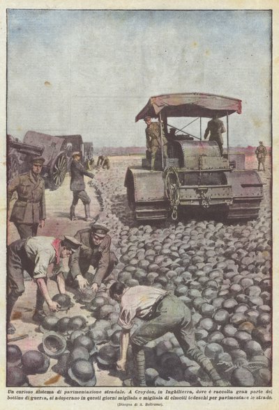 Kuriózní silniční dláždění od Achille Beltrame