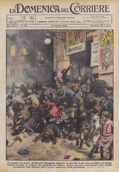 Drama plné paniky od Achille Beltrame