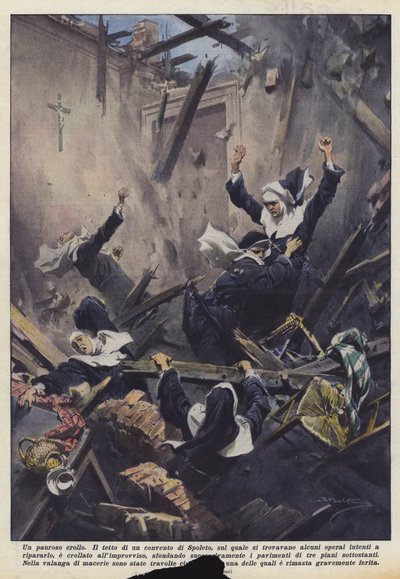 Děsivý kolaps od Achille Beltrame