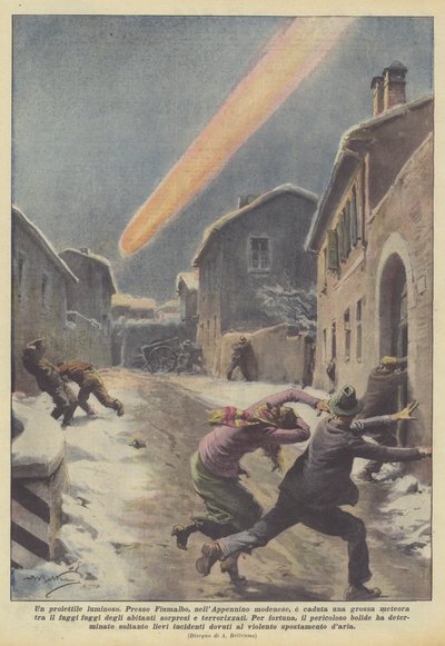 Svítící kulka od Achille Beltrame