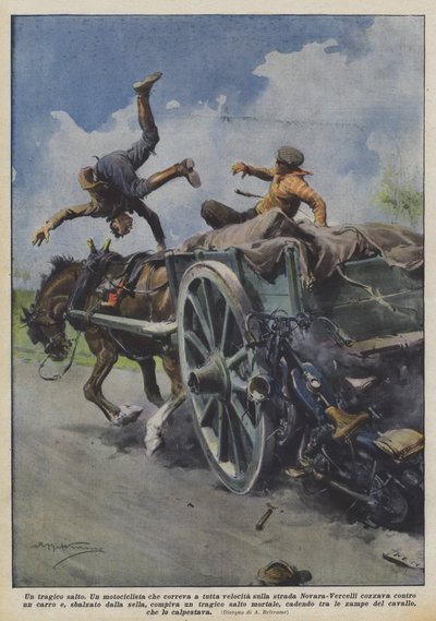 Tragický skok od Achille Beltrame