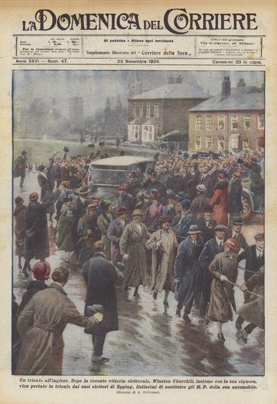 Anglický triumf od Achille Beltrame