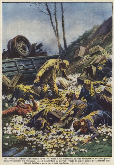 Kolosální omeleta od Achille Beltrame
