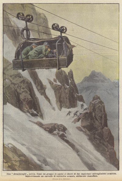 Una dreadnought oblast od Achille Beltrame
