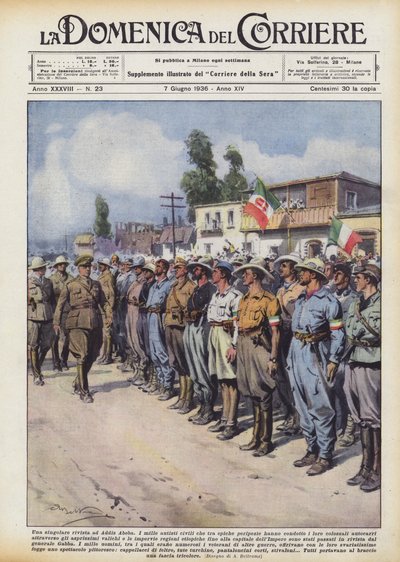 Unikátní časopis v Addis Abebě od Achille Beltrame