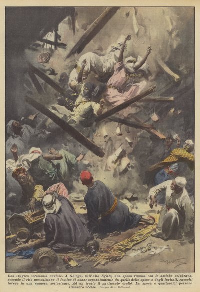 Tragický svatební obřad od Achille Beltrame