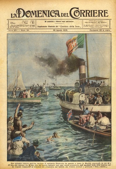 Triumfální italské sportovní vítězství od Achille Beltrame