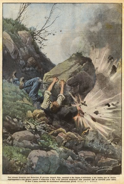 Zvláštní drama o Sabotinu od Achille Beltrame
