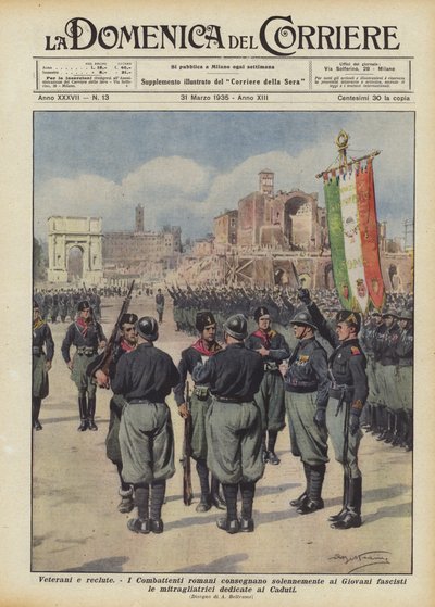 Veteráni a rekruti od Achille Beltrame