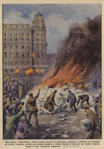 Nový život v Barceloně od Achille Beltrame