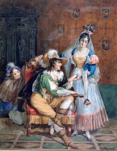 Mohli, c1820-1857 od Achille Devéria