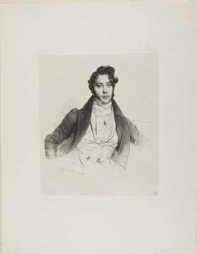 James Parry od Achille Devéria