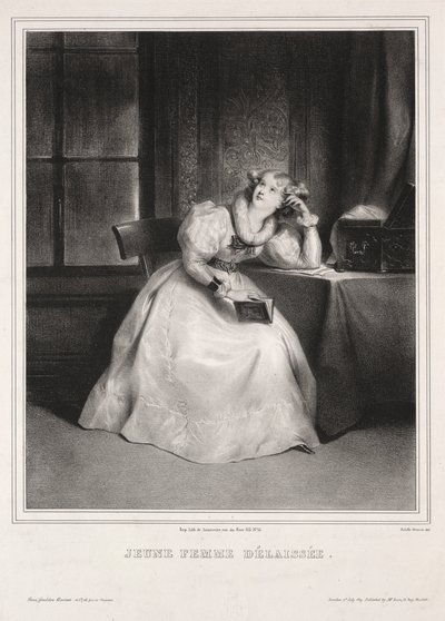 Snění. od Achille Devéria