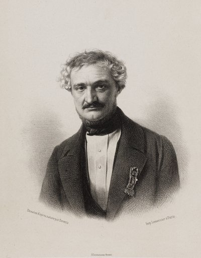 Národní shromáždění, galerie zástupců lidu - Sylvain Guizard od Achille Devéria