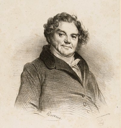 Portrét Eugèna Vidocqa (1775-1857), dobrodruha a šéfa bezpečnostní policie. od Achille Devéria