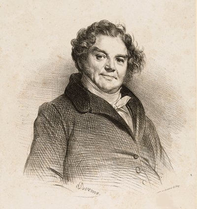 Portrét Eugèna Françoise Vidocqa 1775-1857, c. 1828. od Achille Devéria