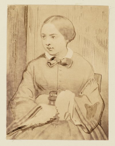 [Portrét mladé dámy, pravděpodobně Cécile Devéria] od Achille Devéria