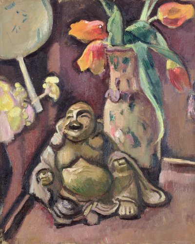 Zátiší se soškou Buddhy od Achille Emile Othon Friesz