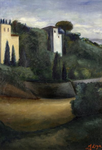 Vily ve Fiesole od Achille Lega