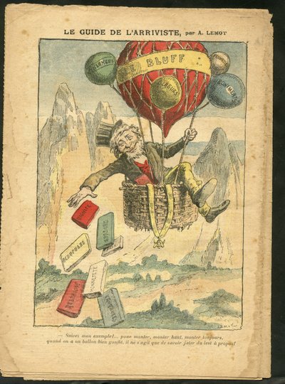 Ilustrace Achille Lemot (1846-1909) v Le Pelerin od Achille Lemot