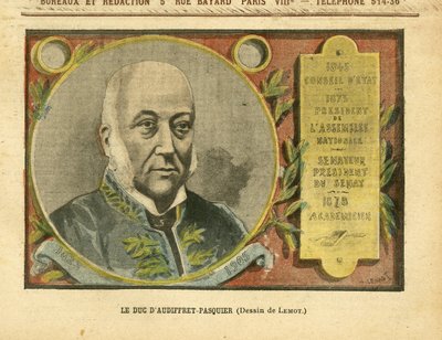 Ilustrace Achille Lemot (1846-1909) v Le Pelerin od Achille Lemot