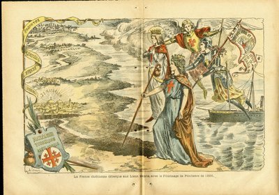 Ilustrace Achille Lemot (1846-1909) v Le Pelerin od Achille Lemot