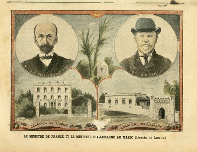 Ilustrace Achille Lemot (1846-1909) v Le Pelerin od Achille Lemot