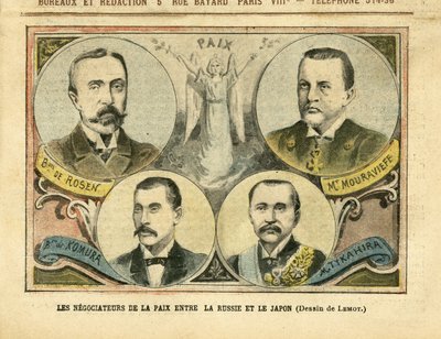 Ilustrace Achille Lemot (1846-1909) v Le Pelerin od Achille Lemot