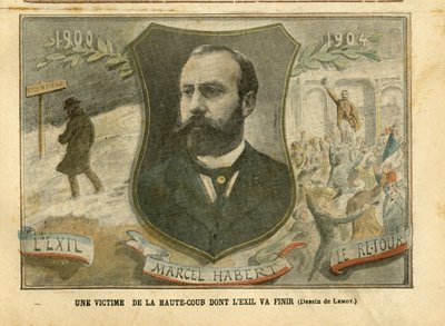 Ilustrace Achille Lemota (1846-1909) v Le Pelerin od Achille Lemot
