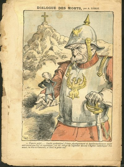 Ilustrace Achille Lemot (1846-1909) v Le Pelerin od Achille Lemot