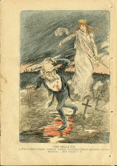Ilustrace Achille Lemota (1846-1909) v Le Pelerin od Achille Lemot