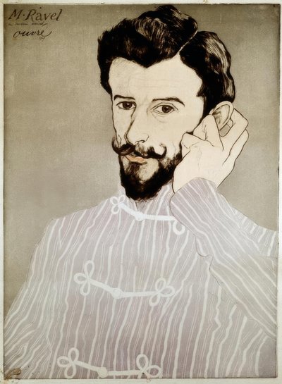 Maurice Ravel od Achille Ouvré