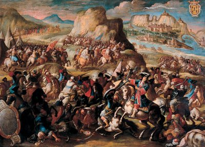Bitva u Oranu, 1699 od Acisclo Antonio Palomino de Castro y