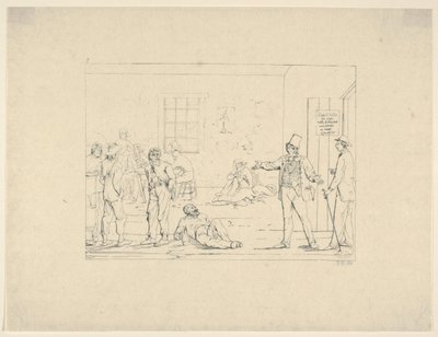 Nákup náhradníka na severu během války od Confederate War Etchings, 1861-63. od Adalbert John Volck
