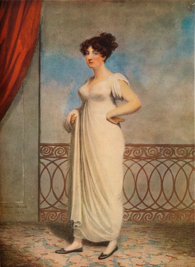 Portrét dámy, 1804 od Adam Buck