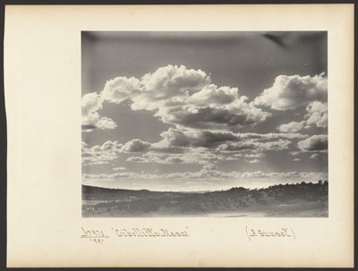 Cibollitta Mesa. (Západ slunce.) od Adam Clark “A. C.” Vroman
