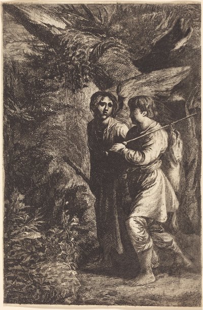 Tobiáš a anděl od Adam Elsheimer