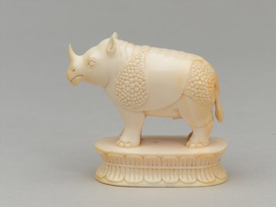 Bílý biskup, šachová figurka, Indie, circa 1820 od Adam Frans van der Meulen