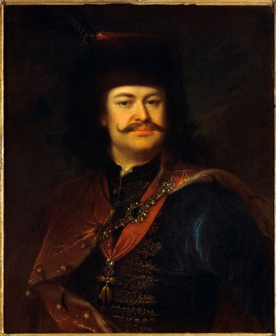 Francois II. Rákoczi (1676-1735), princ uherský a sedmihradský - obraz Adama Manyokiho (1673-1757), olej na plátně (75,5x62,5 cm) od Ádam Mányoki