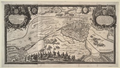 Obléhání Rigy ruskou armádou za cara Alexeje Michajloviče v roce 1656, 1656 od Adam Perelle