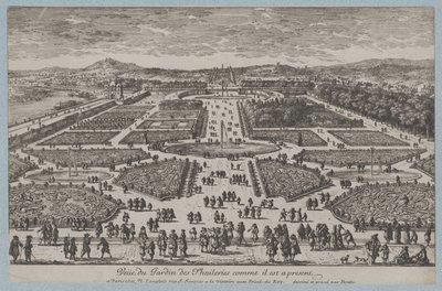 Zahrada Tuileries, 1680., 1680. od Adam Perelle