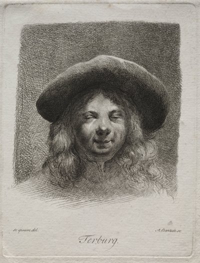 Portrét Gerarda Terborcha od Adam von Bartsch