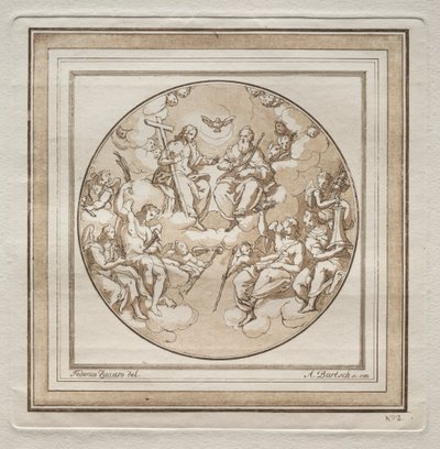 Trojice, 1782. od Adam von Bartsch