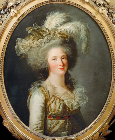 Elisabeth de France od Adelaide Labille-Guiard