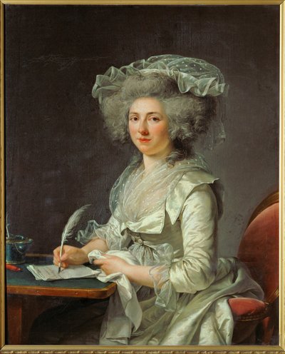 Portrét ženy (dříve považovaný za Mme (malba na plátně)) od Adelaide Labille-Guiard