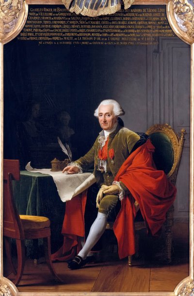 Charles-Roger, princ de Bauffremont 1713-1795 od Adelaide Labille-Guiard